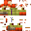 Minecraft skin texture, 64x64 pixels