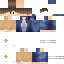 Minecraft skin texture, 64x64 pixels
