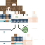 Minecraft skin texture, 64x64 pixels