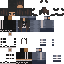 Minecraft skin texture, 64x64 pixels