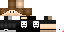 Minecraft skin texture, 64x32 legacy pixels
