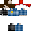 Minecraft skin texture, 64x64 pixels
