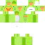 Minecraft skin texture, 64x64 pixels