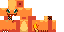 Minecraft skin texture, 64x32 legacy pixels