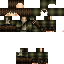 Minecraft skin texture, 64x64 pixels