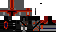 Minecraft skin texture, 64x32 legacy pixels
