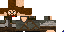 Minecraft skin texture, 64x32 legacy pixels