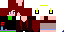 Minecraft skin texture, 64x32 legacy pixels