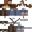 Minecraft skin texture, 64x64 pixels