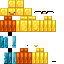 Minecraft skin texture, 64x64 pixels