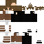 Minecraft skin texture, 64x64 pixels