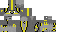 Minecraft skin texture, 64x32 legacy pixels