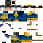 Minecraft skin texture, 64x64 pixels