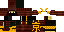 Minecraft skin texture, 64x32 legacy pixels
