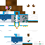Minecraft skin texture, 64x64 pixels