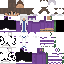 Minecraft skin texture, 64x64 pixels