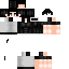 Minecraft skin texture, 64x64 pixels