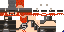 Minecraft skin texture, 64x32 legacy pixels