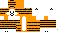 Minecraft skin texture, 64x32 legacy pixels