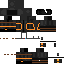 Minecraft skin texture, 64x64 pixels