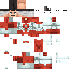 Minecraft skin texture, 64x64 pixels
