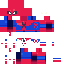 Minecraft skin texture, 64x64 pixels