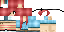 Minecraft skin texture, 64x32 legacy pixels