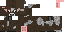 Minecraft skin texture, 64x32 legacy pixels