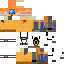 Minecraft skin texture, 64x64 pixels