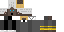 Minecraft skin texture, 64x32 legacy pixels