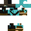 Minecraft skin texture, 64x64 pixels