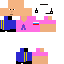 Minecraft skin texture, 64x64 pixels