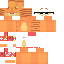 Minecraft skin texture, 64x64 pixels