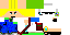 Minecraft skin texture, 64x32 legacy pixels