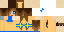Minecraft skin texture, 64x32 legacy pixels