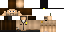 Minecraft skin texture, 64x32 legacy pixels