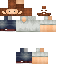 Minecraft skin texture, 64x64 pixels