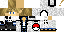 Minecraft skin texture, 64x32 legacy pixels