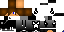 Minecraft skin texture, 64x32 legacy pixels