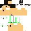 Minecraft skin texture, 64x64 pixels