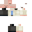 Minecraft skin texture, 64x64 pixels