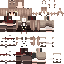 Minecraft skin texture, 64x64 pixels