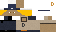 Minecraft skin texture, 64x32 legacy pixels