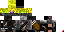 Minecraft skin texture, 64x32 legacy pixels