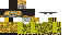 Minecraft skin texture, 64x32 legacy pixels