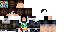 Minecraft skin texture, 64x32 legacy pixels
