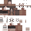 Gray Minecraft skin texture, 64x64 pixels