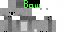 Minecraft skin texture, 64x32 legacy pixels