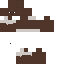 Minecraft skin texture, 64x64 pixels