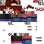 Minecraft skin texture, 64x64 pixels